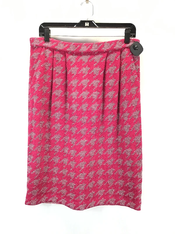 Skirt Designer By St John Collection In Pink, Size: 12