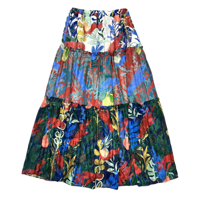 Skirt Maxi By Hutch In Floral Print, Size: S