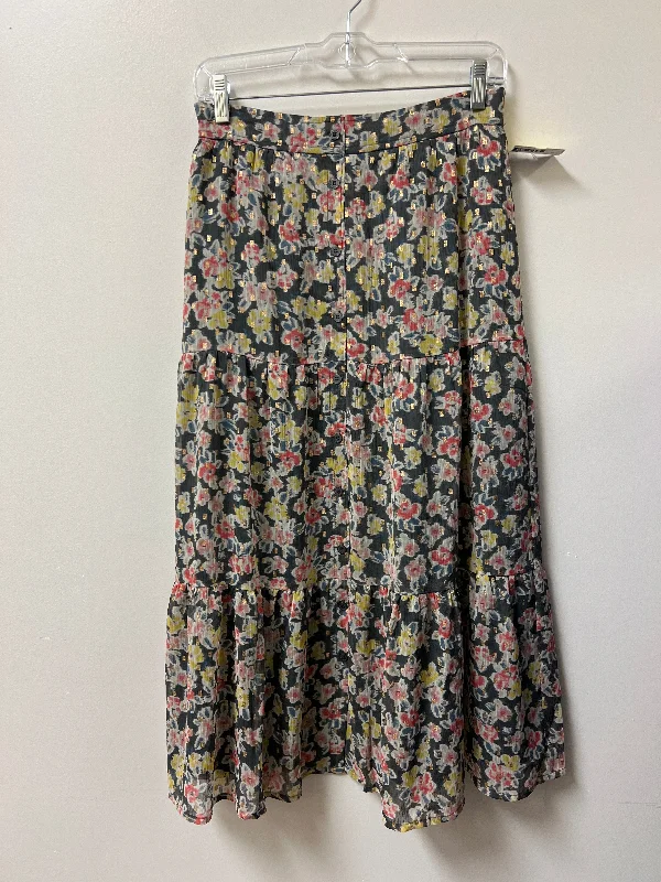 Skirt Maxi By Loft In Multi-colored, Size: 4p