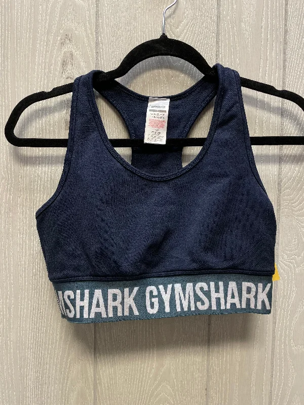 Athletic Bra By Gym Shark In Navy, Size: L