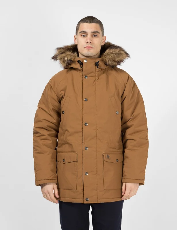 Carhartt-WIP Trapper Parka - Hamilton Brown / Black