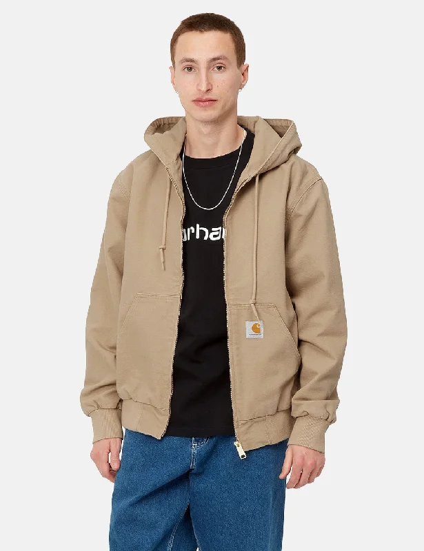 Carhartt-WIP Active Jacket (Organic Cotton) - Dusty Hamilton Brown