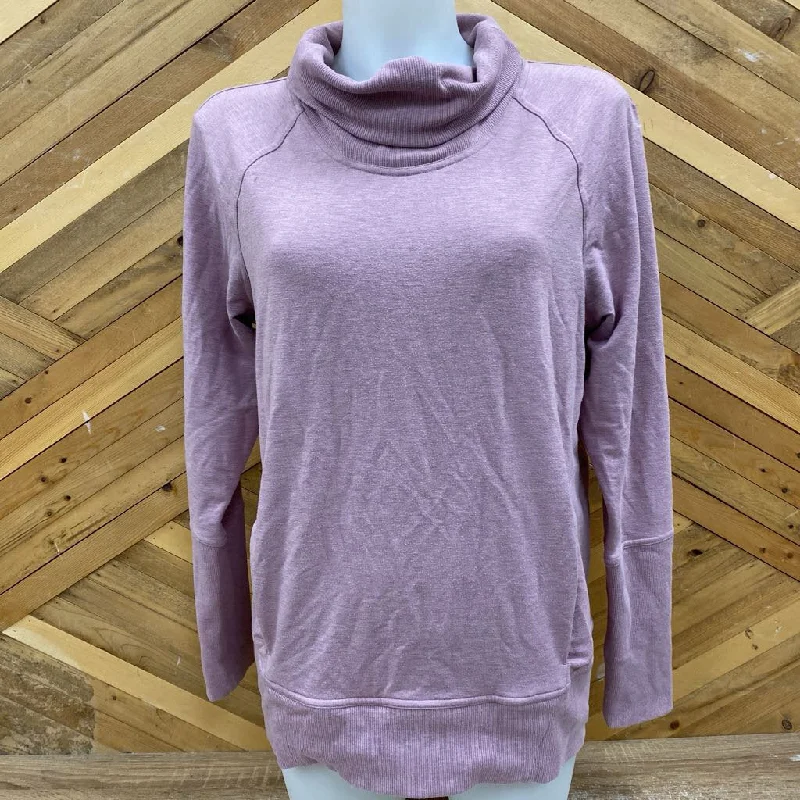 Lululemon - Women's Turtle Neck Sweater - MSRP $128: Pink-women-LG