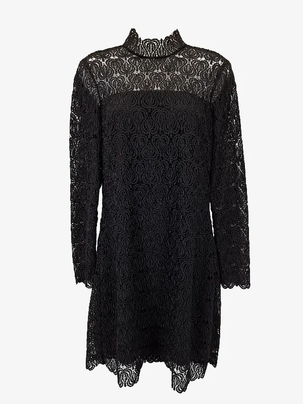 Witchery Elegant High Neck Cocktail Mini Dress Size 6