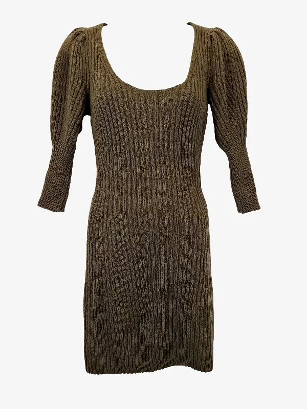 Witchery Timeless Knit Bodycon Mini Dress Size S